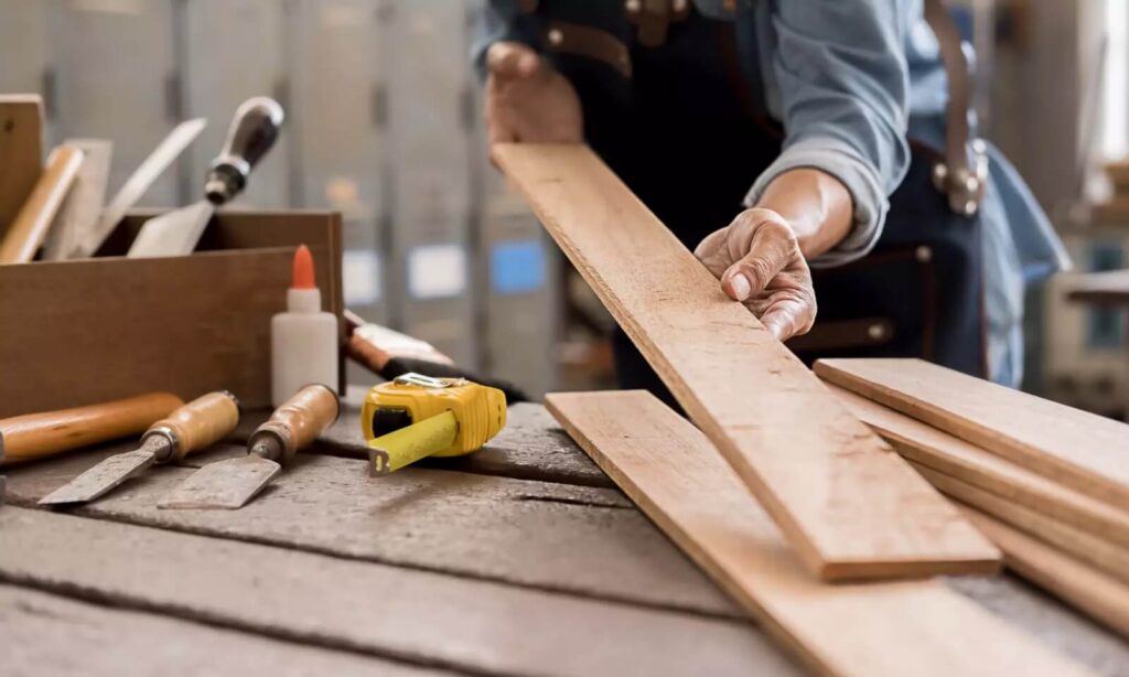 STARS Campus Solutions teach carpentry